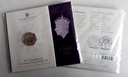 Great Britain 50 Pence Coronation of Charles III coin brilliant unc in card