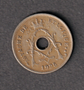 Belgium 1925 5 centimes coin nice circulated condition