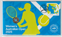 2025 Australia Open Women Tennis $2 2 Dollar coloured coin in PNC