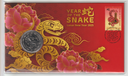 2025 Australia 50c Fifty cents Year of the Snake coin in PNC