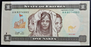 Eritrea 1 Nakfa 1997 uncirculated banknote