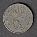 Denmark 5 Ore 1943 coin WWII circulated condition