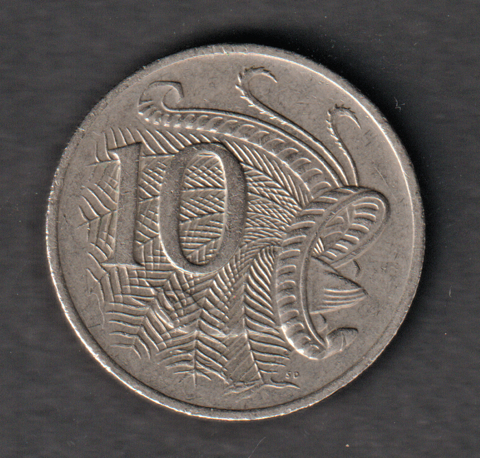 Australia 2006 10 cents reverse cud great circulated condition