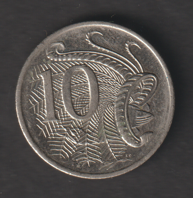 Australia 2016 10 cents reverse cud great circulated condition