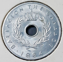 Greece 20 Lepta coin 1964 uncirculated condition