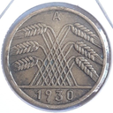 Germany 10 Pfennig 1930-A coin circulated condition