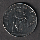 Vatican City 100 Lires 1982 coin uncirculated condition low mintage