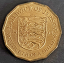 Islands of Jersey 1/4 shilling 1964 coin nice circulated condition rare