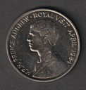 St Helena Prince Andrew Royal Visit 1984 50 pence coin uncirculated