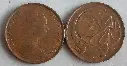 Australia 1968 2 cents 2c low mintage coin great circulated condition rare
