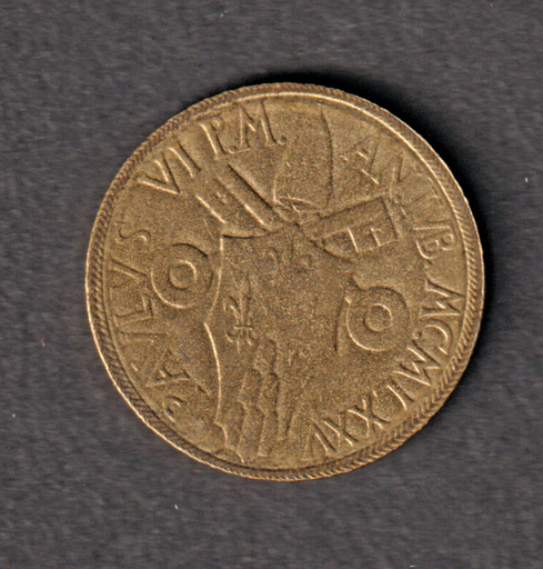 [197012805570] Vatican City 20 Lires 1975 coin great circulated condition low mintage