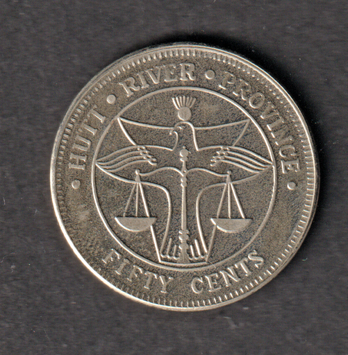 [197131551568] Australia Hutt River Province 50 cents coin uncirculated proof-like Downies