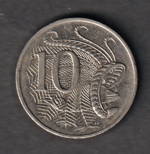 [197237392818] Australia 2005 10 cents reverse cud great circulated condition