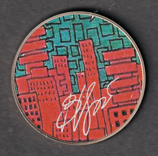 [197239210188] Russia Viktor Tsoi medallion proof-like medallion