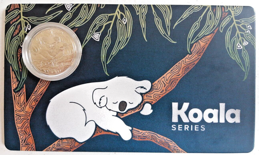 [197144717315] 2025 Australia Koala Series 50c fifty cent coin on card limited 15K mintage