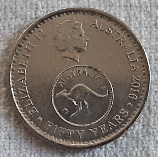 [196970512227] Australia 2016 5c cents Changeover coin low mintage circulated condition
