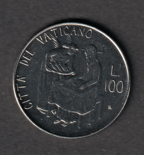 [197168822664] Vatican City 100 Lires 1981 coin uncirculated condition low mintage