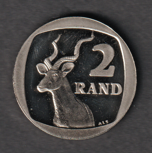 [197284914756] South Africa 1992 2 Rand proof coin