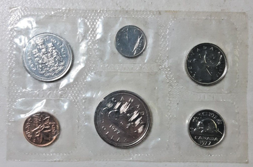 [196547155512] Canada 1977 6 coin set uncirculated