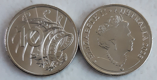 [195589239244] Australia 2023 10c cent marionette lyrebird coin uncirculated condition baby set