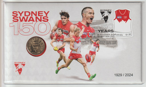 [196938318505] 2024 Australia 150 years of Sydney Swans limited PNC 1929/2024